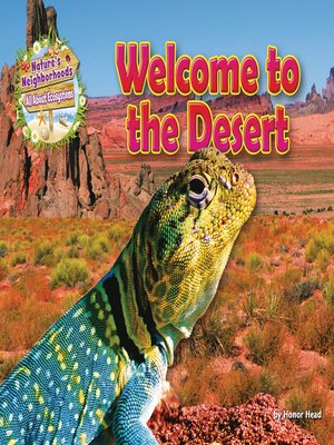 cover image of Welcome to the Desert
